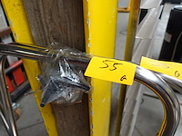 Inox regaalwagen + verrijdbare kar - afbeelding 6 van  6
