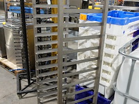 Inox regaalwagen - afbeelding 2 van  3