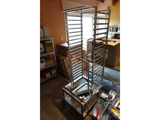 Inox regaalwagen - afbeelding 1 van  3