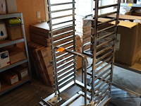 Inox regaalwagen - afbeelding 1 van  3