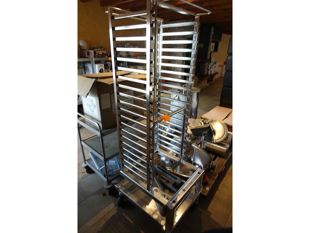 Inox regaalwagen - afbeelding 3 van  3