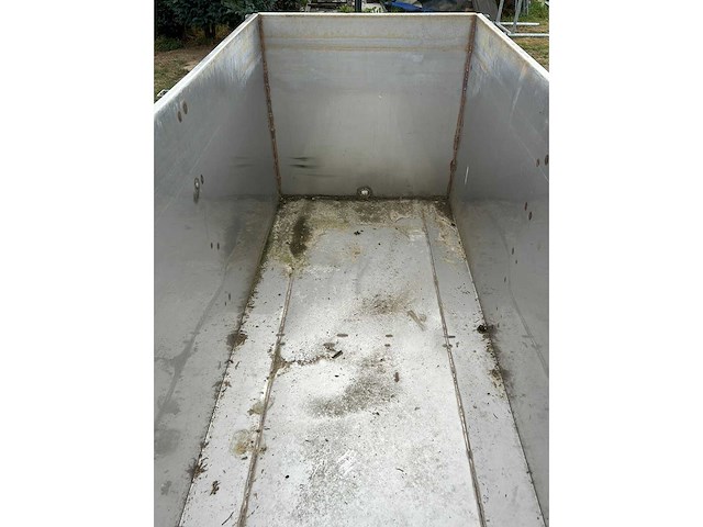 Inox regenwaterbak / drinkbak voor dieren - afbeelding 1 van  1