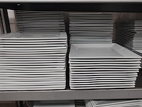 Inox rek + inhoud : borden - afbeelding 2 van  8