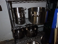 Inox rek + inhoud - afbeelding 3 van  6