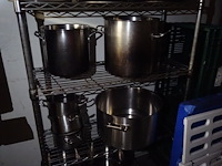 Inox rek + inhoud - afbeelding 4 van  6