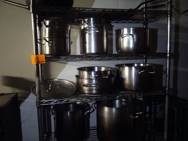 Inox rek + inhoud - afbeelding 5 van  6