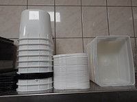 Inox rek + inhoud - afbeelding 2 van  13