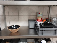 Inox rek + inhoud - afbeelding 7 van  13