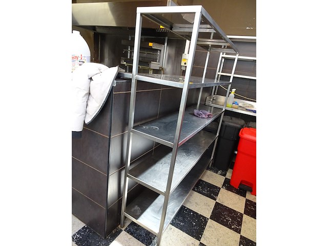 Inox rek - afbeelding 1 van  1