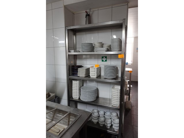 Inox rek - afbeelding 1 van  2
