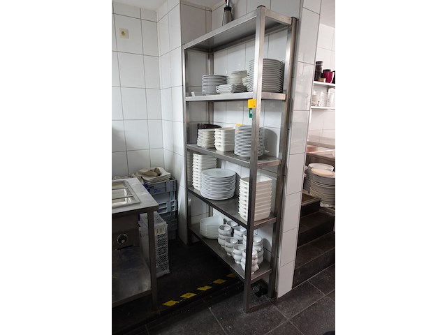 Inox rek - afbeelding 2 van  2