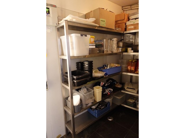 Inox rek - afbeelding 1 van  3