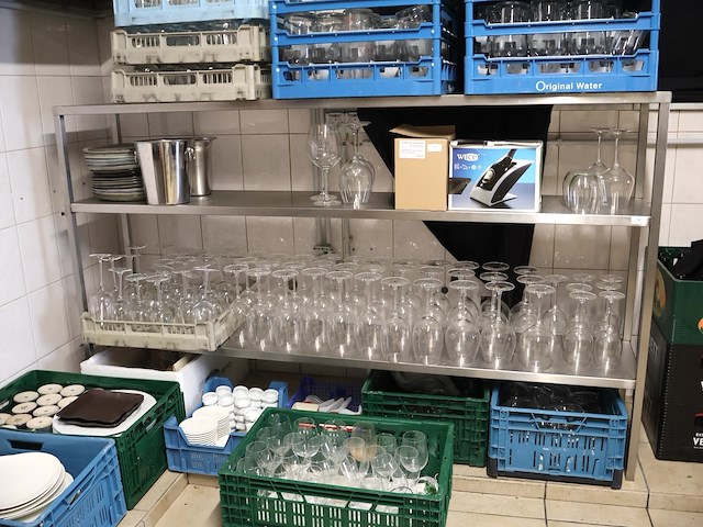 Inox rek - afbeelding 1 van  4