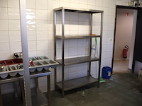 Inox rek - afbeelding 1 van  4