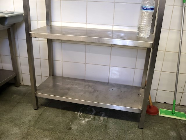 Inox rek - afbeelding 4 van  4