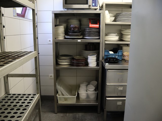 Inox rek - afbeelding 1 van  6