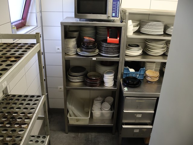 Inox rek - afbeelding 2 van  6