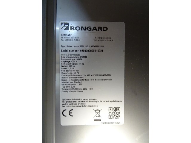 Inox rijskast bongard - afbeelding 4 van  4