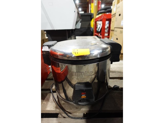 Inox rijstkoker buffalo - afbeelding 1 van  4