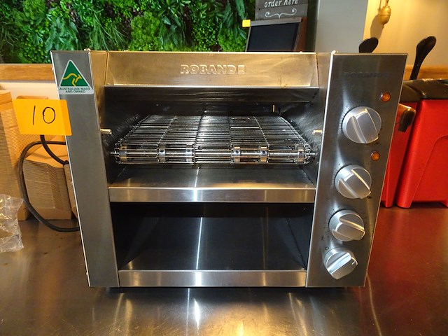Inox rollergrill roband - afbeelding 1 van  3