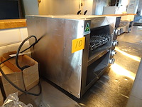 Inox rollergrill roband - afbeelding 2 van  3