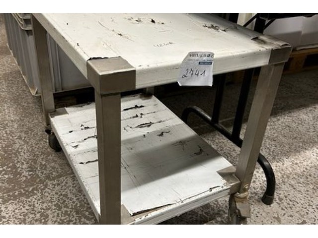 Inox roltafel - afbeelding 2 van  4