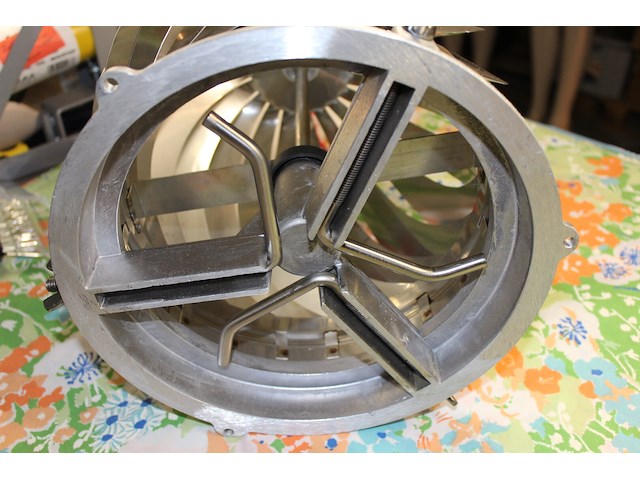 Inox rotorventilator voor schouw - afbeelding 3 van  3