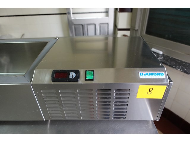 Inox saladette diamand - afbeelding 6 van  10