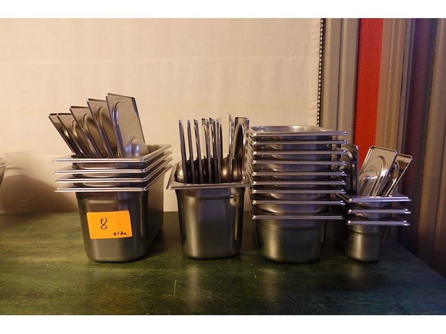 Inox saladette diamand - afbeelding 8 van  10