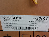 Inox saladette tefcold - afbeelding 2 van  3