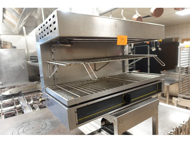 Inox salamander grill - afbeelding 4 van  5