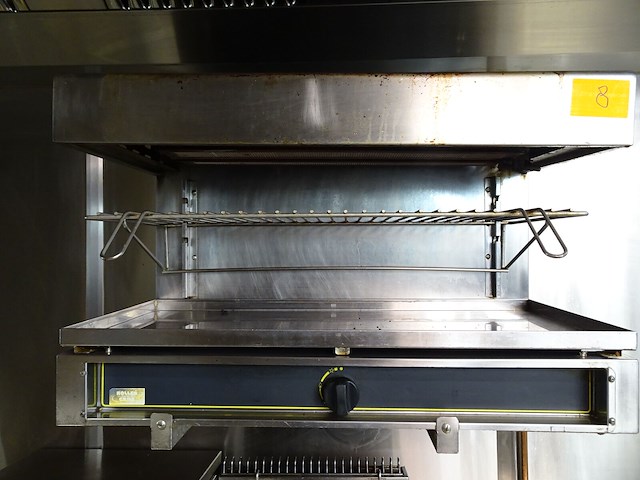 Inox salamander roller grill - afbeelding 1 van  4