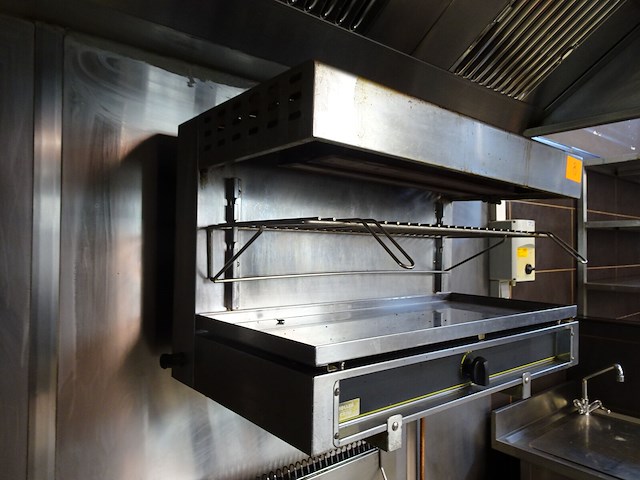 Inox salamander roller grill - afbeelding 3 van  4