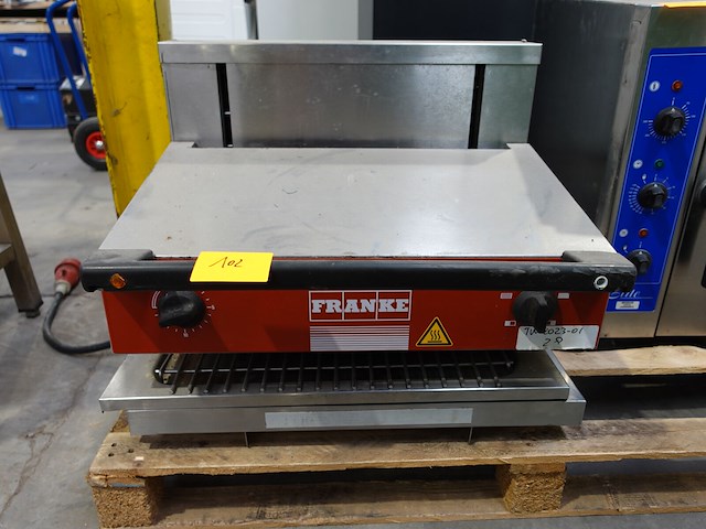 Inox salamandergrill franke - afbeelding 1 van  4