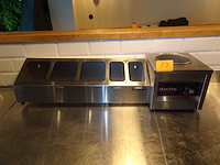 Inox sauzenwarmer emga - afbeelding 1 van  2