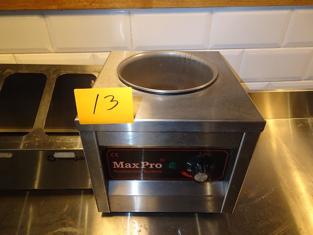 Inox sauzenwarmer emga - afbeelding 2 van  2