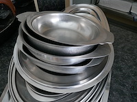 Inox schalen en zoutvatjes - afbeelding 2 van  3