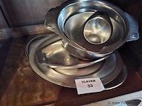 Inox schalen - afbeelding 1 van  1