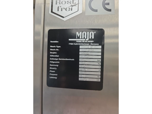 Inox schilferijsmachine maja sa 215 s - afbeelding 11 van  11