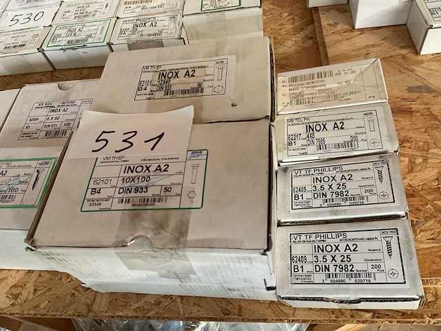 Inox schroeven en bouten - afbeelding 5 van  6