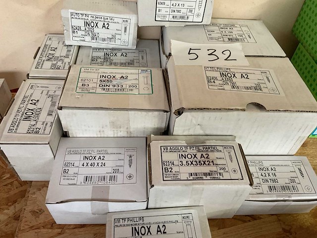 Inox schroeven en bouten - afbeelding 3 van  6