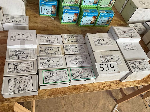 Inox schroeven en bouten - afbeelding 1 van  5