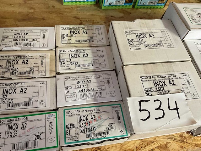 Inox schroeven en bouten - afbeelding 3 van  5