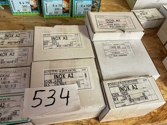 Inox schroeven en bouten - afbeelding 4 van  5