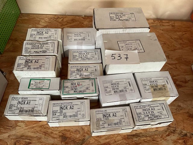 Inox schroeven en bouten - afbeelding 1 van  8