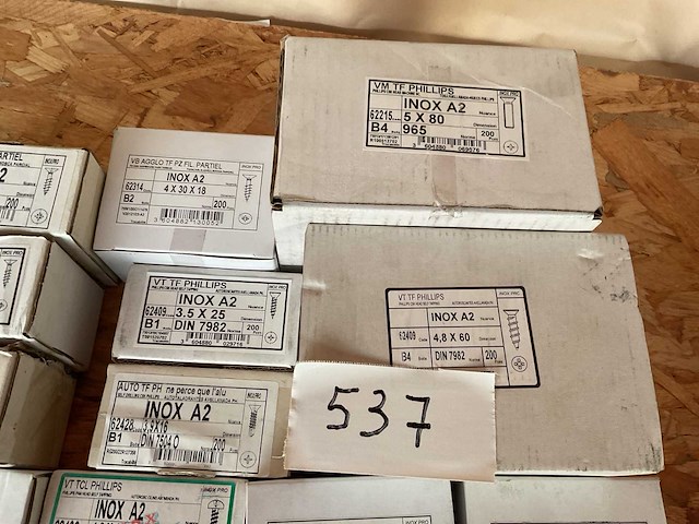 Inox schroeven en bouten - afbeelding 3 van  8