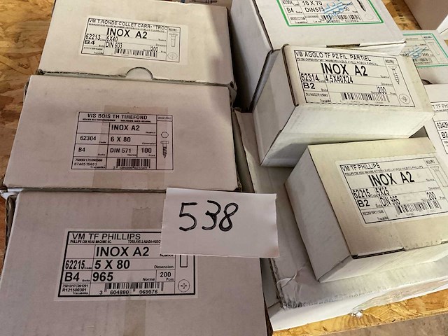 Inox schroeven en bouten - afbeelding 2 van  6