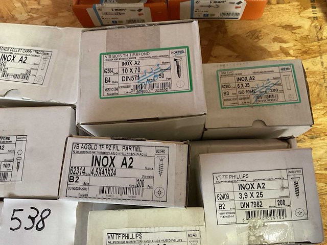 Inox schroeven en bouten - afbeelding 4 van  6