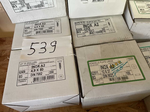 Inox schroeven en bouten - afbeelding 3 van  6