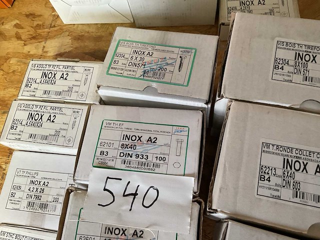 Inox schroeven en bouten - afbeelding 5 van  7